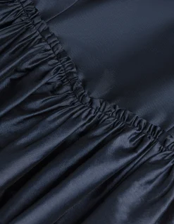 Ohio Taffeta Prom Dress Blue