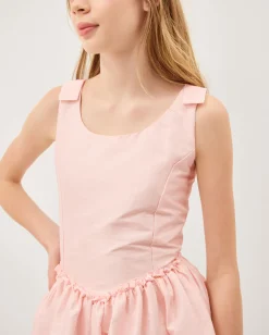 Ohio Taffeta Prom Dress Pink