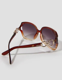 Ombré Oversized Sunglasses