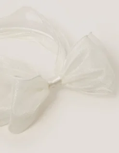 Organza Bow Headband