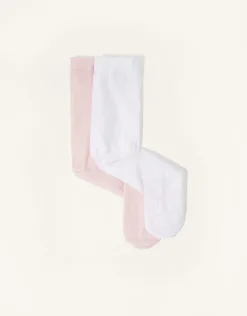 2-Pack Baby Lace Tights Multi