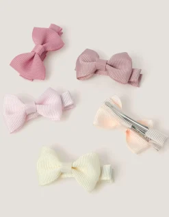 5-Pack Ballet Bow Hair Clips
