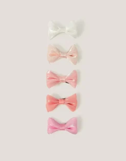 5-Pack Bow Hair Clips