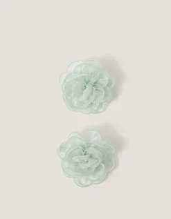 2-Pack Bridesmaid Flower Hair Clips