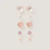 5-Pack Bridesmaid Stud Earrings