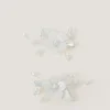 2-Pack Gardenia Flower Hair Clips