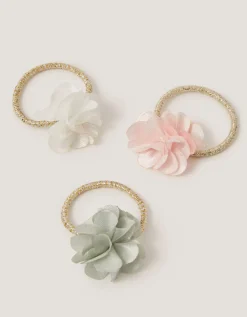 6-Pack Mini Flower Hairbands