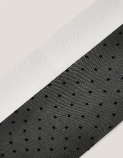 2-Pack Sheer Polka Dot Tights Black
