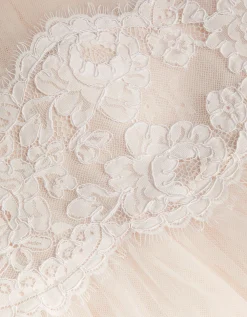Paige Lace Party Dress White