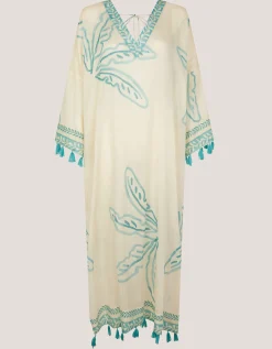Pam Palm Print Kaftan