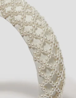 Pearl Beaded Headband