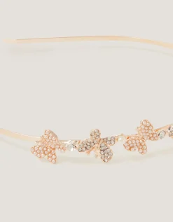 Pearl Butterfly Headband