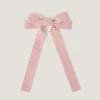 Rhinestone Bow Hair Clip