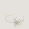 Rhinestone Butterfly Metal Headband