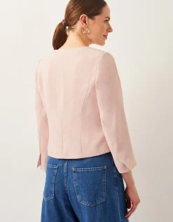 Ruth Scallop Jacket Pink