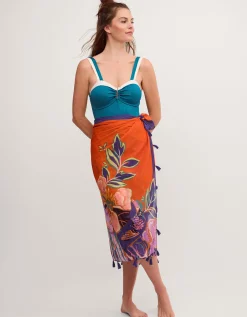 Sabrina Two Tone Swimsuit Teal