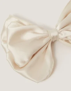 Satin Bow Hair Clip