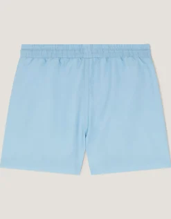 Scenic Print Swim Shorts Blue