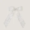 Sequin Bow Hair Clip