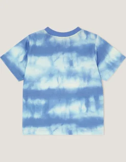 Shark Tie-Dye T-Shirt Blue