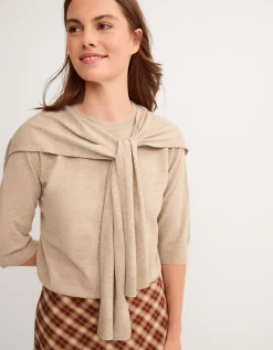 Sherri Scarf Jumper Mink