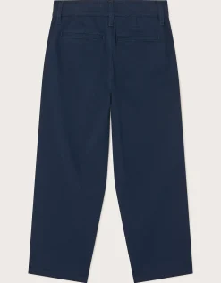 Straight Chino Trousers Blue
