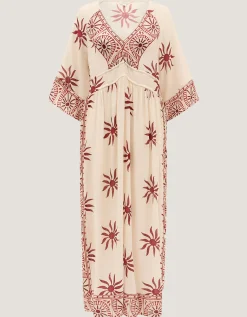 Sunnie Midi Beach Dress Ivory