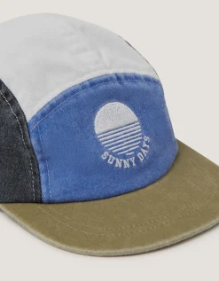Sunny Days Colourblock Cap Blue