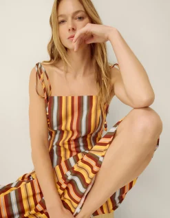 Sydney Stripe Cami Top Yellow