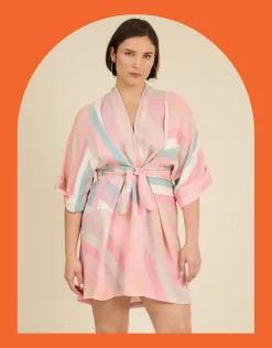 Tallulah and Hope Stripe Mini Dress Multi