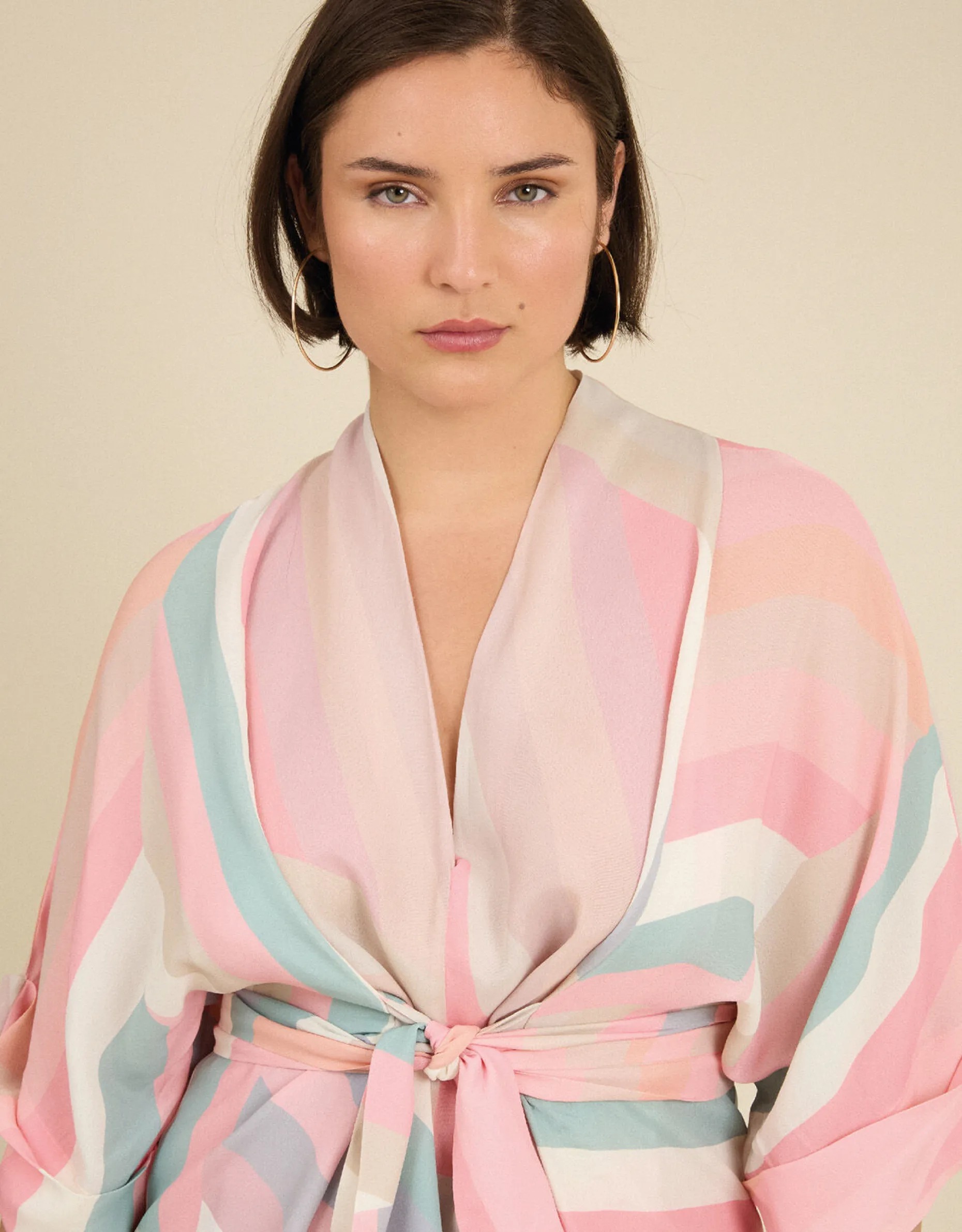 Tallulah and Hope Stripe Mini Dress Multi