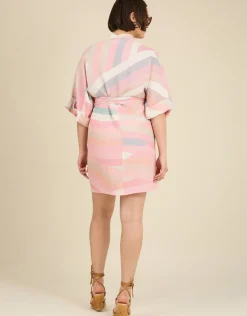 Tallulah and Hope Stripe Mini Dress Multi