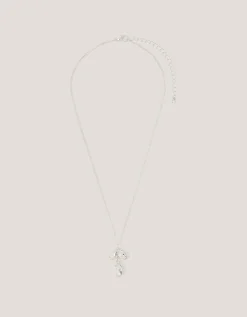 Teardrop Gemstone Pendant Necklace