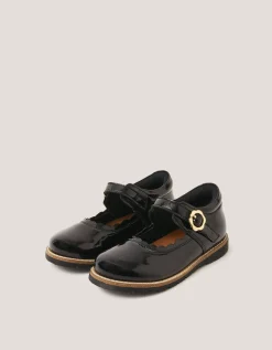 Toddler Leather Mary Janes Black