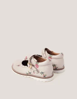 Toddler Leather Mary Janes Multi
