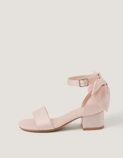 Two-Part Bow Heels Pink