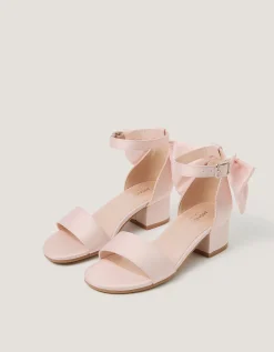 Two-Part Bow Heels Pink