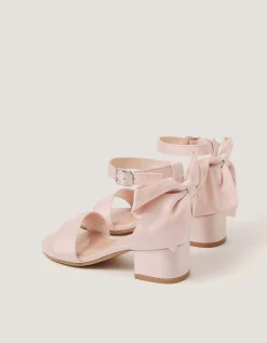 Two-Part Bow Heels Pink