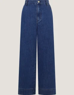 Wendy Wide Leg Jeans Blue