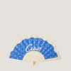 Yaz Polka Dot Foldable Fan